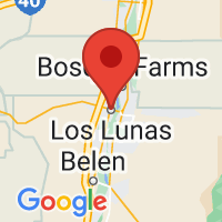 Map of Los Lunas, NM